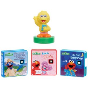 Coleção de Histórias para Máquina dos Sonhos Little Tikes 1 Personagem e 3 Historias Big Bird Friends da Vila Sésamo