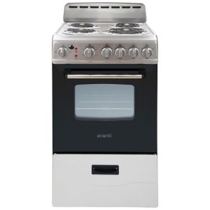 Forno e Fogão Elétrico Avanti ERU200P3S Compacto 4 Queimadores Porta de Vidro Gaveta de Armazenamento e Assadeira para Apartamento