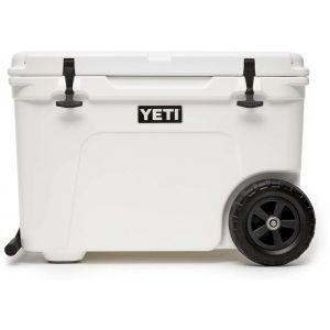 Cooler Térmico Portátil 45 Latas com Alça e Rodas YETI Branco