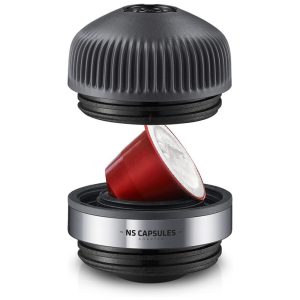 Adaptador de Cápsulas para Mini Máquinas de Café Portátil Compatível com Cápsulas Nespresso WACACO NANOPRESSO NS ADAPTER FBA Preto