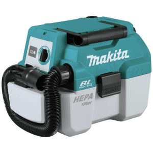 Aspirador de Pó Seco e Úmido 7L 4CV com Extensores 110v MAKITA XCV11Z Verde