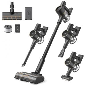 Aspirador de Pó Sem Fio DREAME R10 Pro para Casa Aspirador 6 em 1 Sem Fio Recarregável 60 Minutos de Autonomia Sucção Poderosa Aspirador Sem Fio p