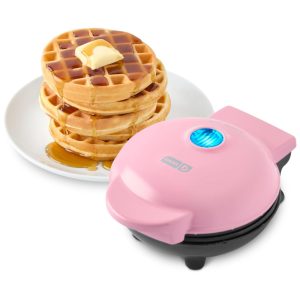 Máquina 1 Fatia claro 110v DASH Mini Maker Rosa claro