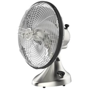 Ventilador Silver Swan Vintage Oscilante 3 Velocidades 110V VORNADO FA1 0003 13 Prateado