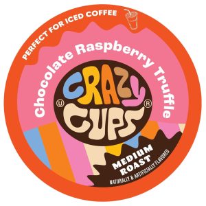 Cápsulas de Café Trufa de Framboesa e 22u CRAZY CUPS TRTAZ11A Marrom