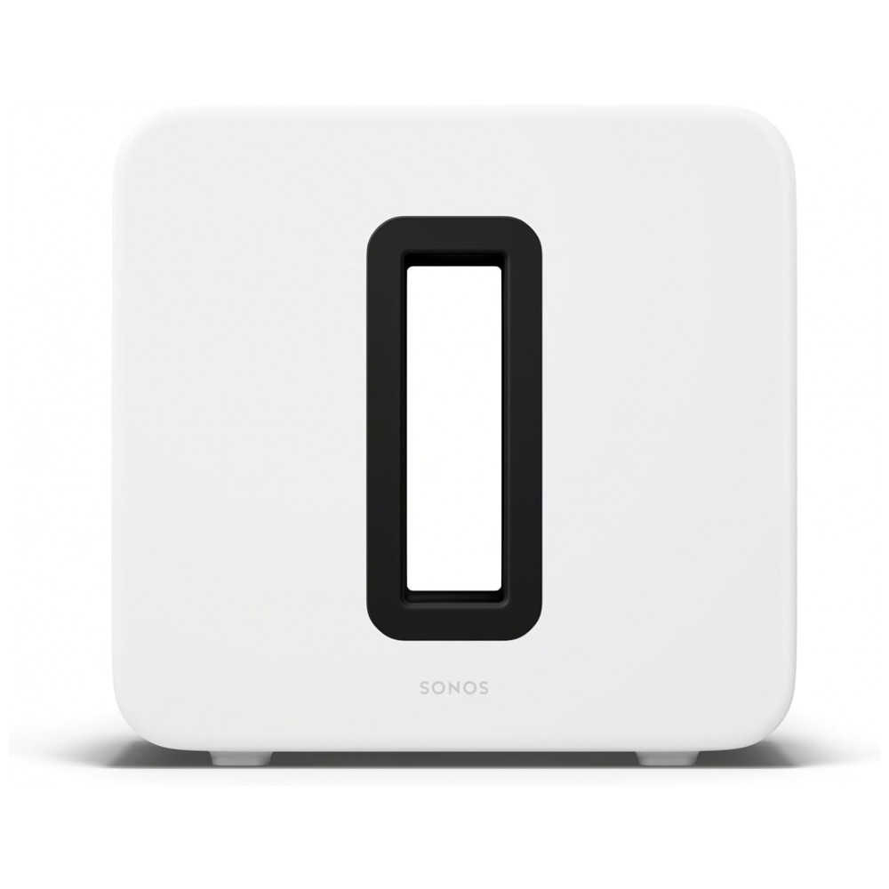 Sonos Sub Subwoofer Sem Fio, Graves Profundos, Dois Woofers Elípticos, Wi-Fi 4, Controle via App Sonos – Branco - Imagem 2