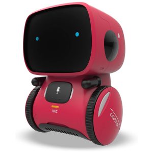 KaeKid Robô para Meninas 35cm: Interativo Sensor de Toque Voz Reconhecimento Canto Dança Repetição e Gravação