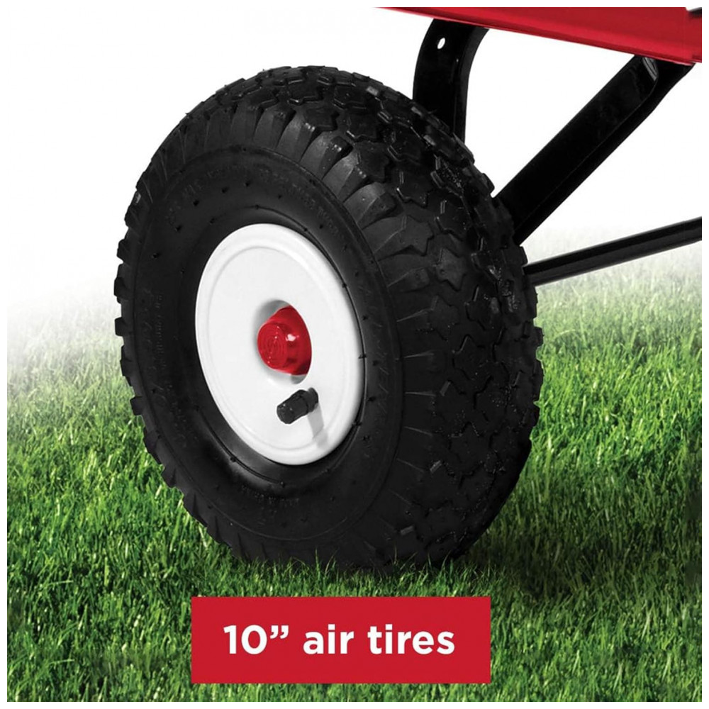 Carrinho de Passeio Radio Flyer para Crianças, Carrinho de Mão, Carrinho de Praia, Carrinhos com Rodas, Brinquedos Externos para Crianças de 1,5 Anos - Imagem 5