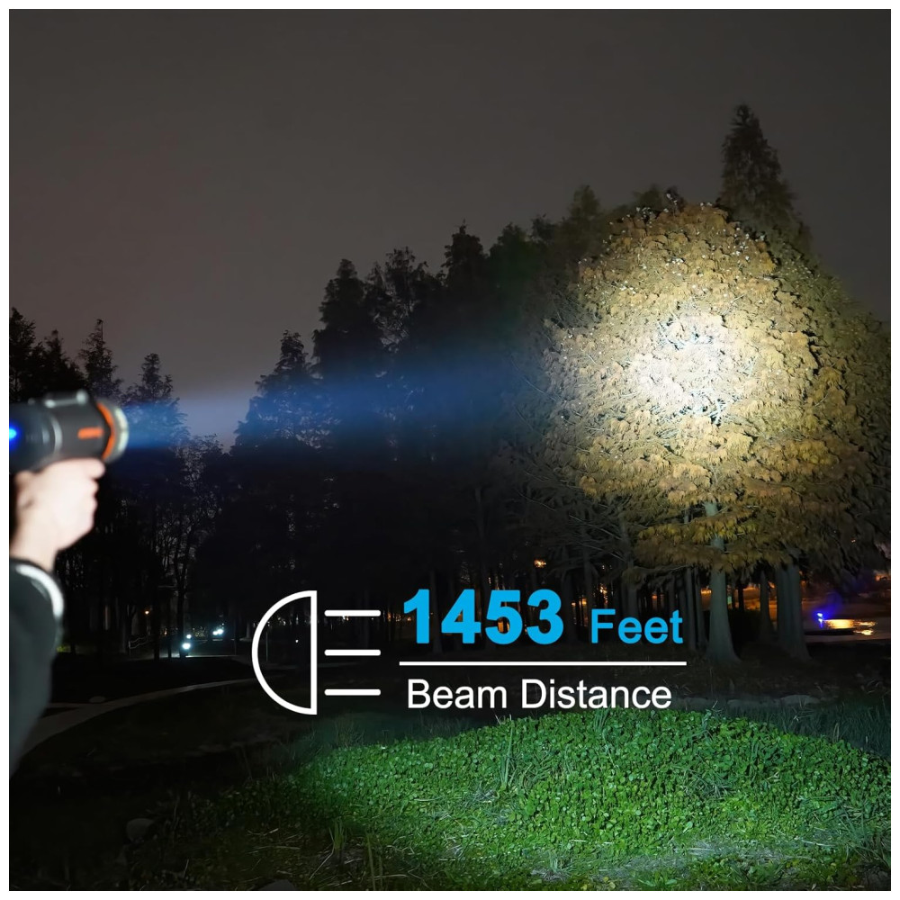 Lanterna 1000LM à Prova D IP67 com USB GOODSMANN 9212 89201 01A Preto - Imagem 3