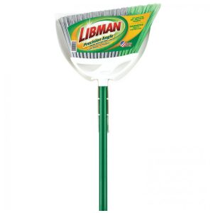 Vassoura Angular Profissional com Cabo de Aço e Pá Libman 206 Verde