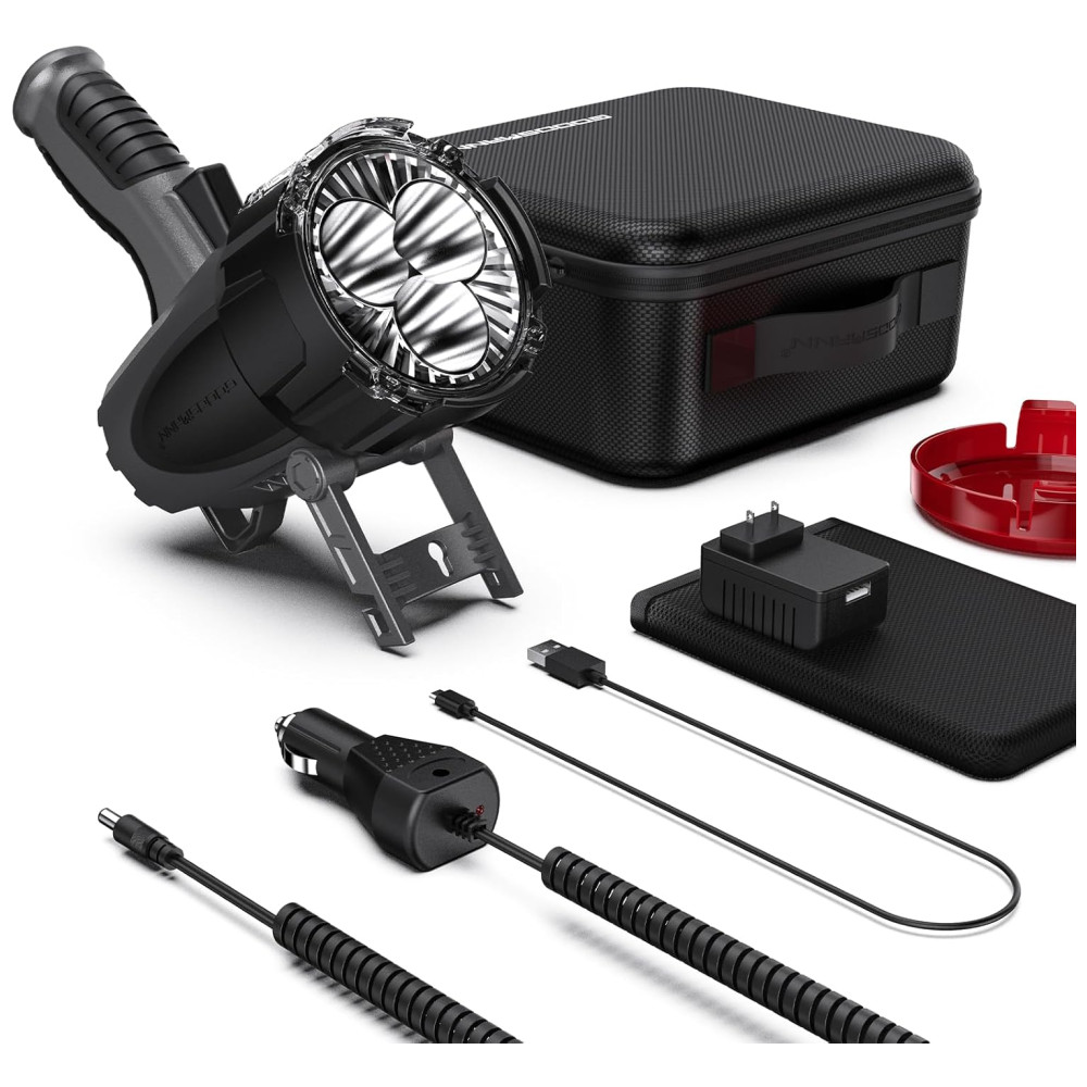 Lanterna 6000LM á Prova D com Maleta EVA GOODSMANN 9903 C102 01 Preto - Imagem 5