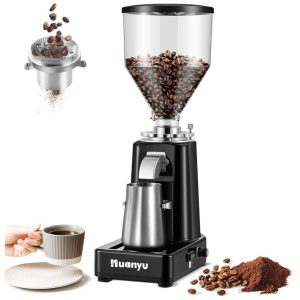 Moedor de Café com 19 Configurações de Moagem 110V 200W Huanyu Preto