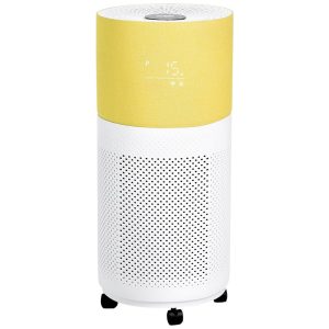 Purificador de Ar com Filtro True HEPA Área até 236 m2 e Controle por APP CleanForce Amarelo