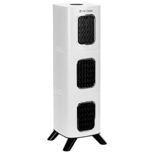 Purificador de Ar Air Oasis iAdaptAir 2.0 Branco HEPA H13 Wi-Fi 3975m² 5 Filtros Sensor Partículas CADR 530 CFM Silencioso 110V
