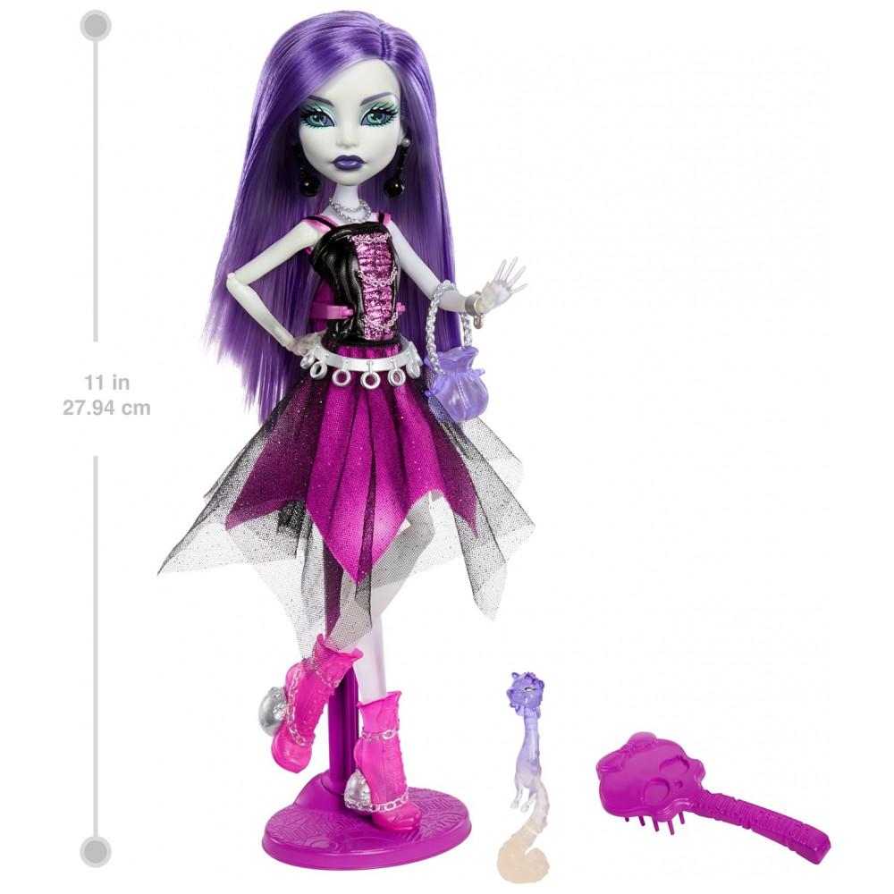 Boneca Monster High Spectra Vondergeist  Reprodução Personalizada (Repro Customized) – Colecionável Articulada - Imagem 2