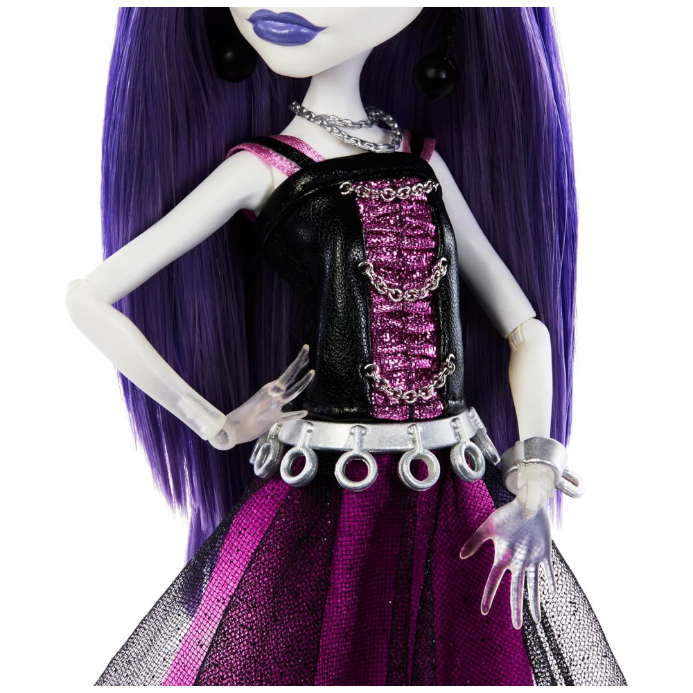 Boneca Monster High Spectra Vondergeist  Reprodução Personalizada (Repro Customized) – Colecionável Articulada - Imagem 4