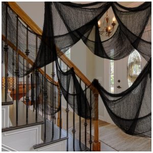 Teias de Aranhas Assutadoras para Decoração de Halloween 3 Peças