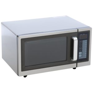 Micro-ondas Comercial com Controle Digital Touch Pad Interior de 1 Pé Cúbico Aço Inoxidável 1000 Watts Aprovado pela UL e NSFA-to-Z Supply