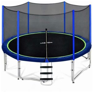 Cama Elastica Capacidade até 190 kg e Tamanho 4 Metros Zupapa Azul