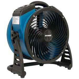 Ventilador Industrial Residencial 1300 CFM 4 Velocidades 110V 1300W XPOWER P 26AR Azul