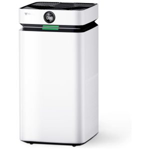 Purificador de Ar com Filtro True HEPA H13 Display LED e Área até 370 m2 Airdog X8 Branco