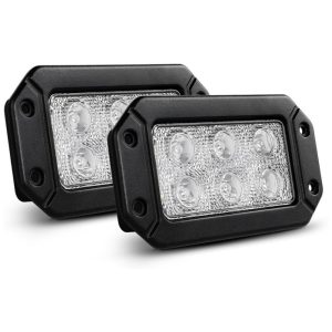 Nilight Farol de Milha LED Off Road 36W 6000K Alumínio Fundido à Prova Dágua e Poeira