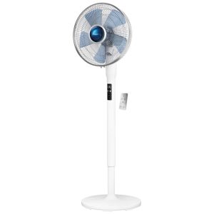 Ventilador de Piso com Controle Remoto 5 Velocidades e Silencioso 110V 70W Rowenta VU5870 Branco