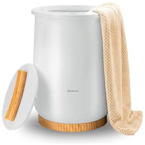 Aquecedor de Toalha Elétrico até 2 Toalhas com Desligamento Automático 110V Keenray CL1 Cinza