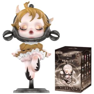 Blind Box Caixa Surpresa Coleção de Miniaturas Realistas SKULLPANDA POP MART em Caixas Surpresa Ótima Decoração ou Presente Ideal para Festas