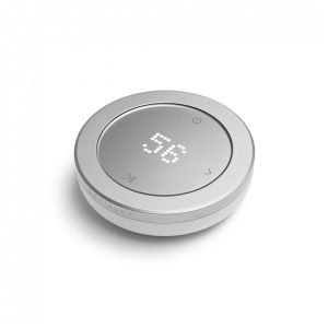 Controle remoto Devialet Remote Light Pearl para caixas Phantom Ultimate e soundbar Dione Bluetooth