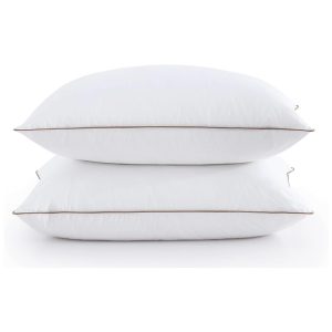 Travesseiros de Penas de Ganso Alta Qualidade Conforto e Durabilidade. 100 Algodão. Ideal para Hotéis e sua Casa. Puredown