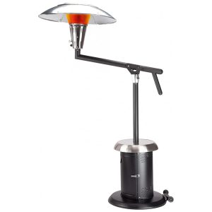 Aquecedor de Pátio a Gás Extra Grande com Escudo Térmico Cuisinart COH 400 Preto