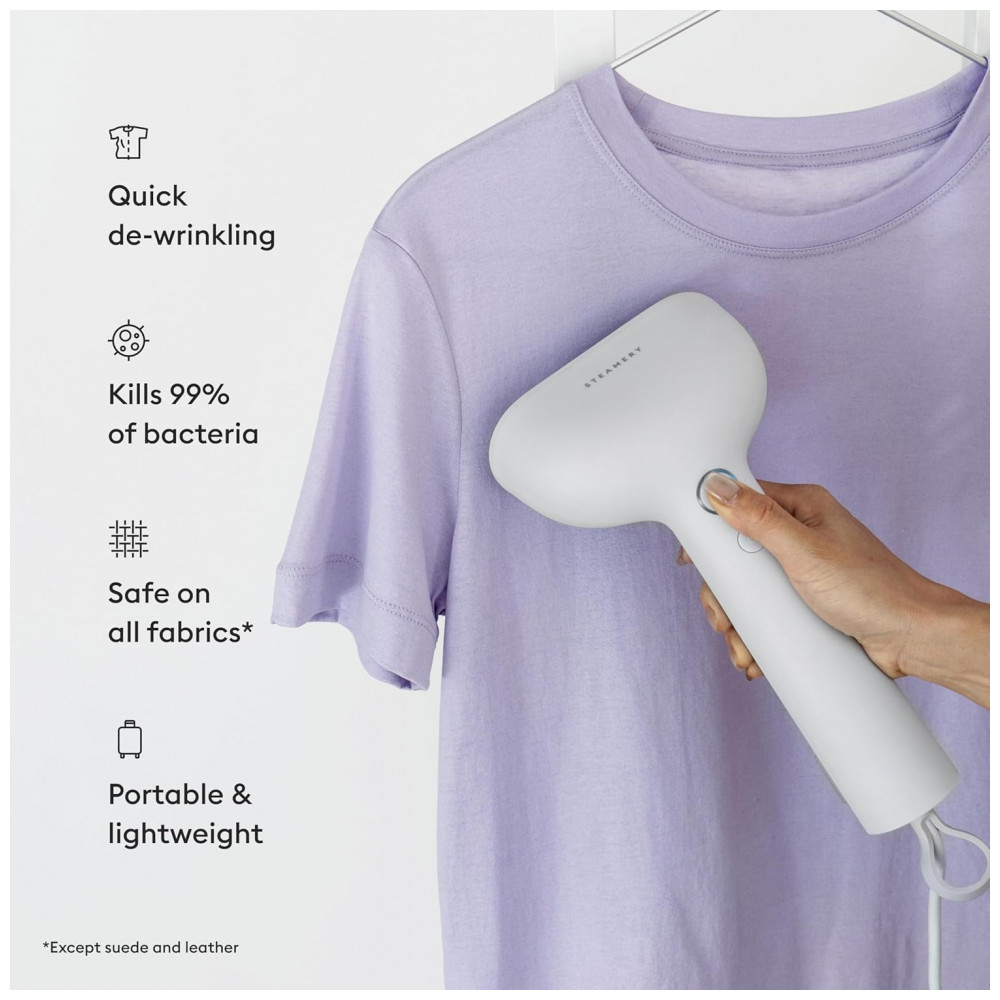 Steamer,Passadeira e Vaporizador de Roupas Portátil Steamery Cirrus X, 1200W, Saída de Vapor 20g/min, - Imagem 3