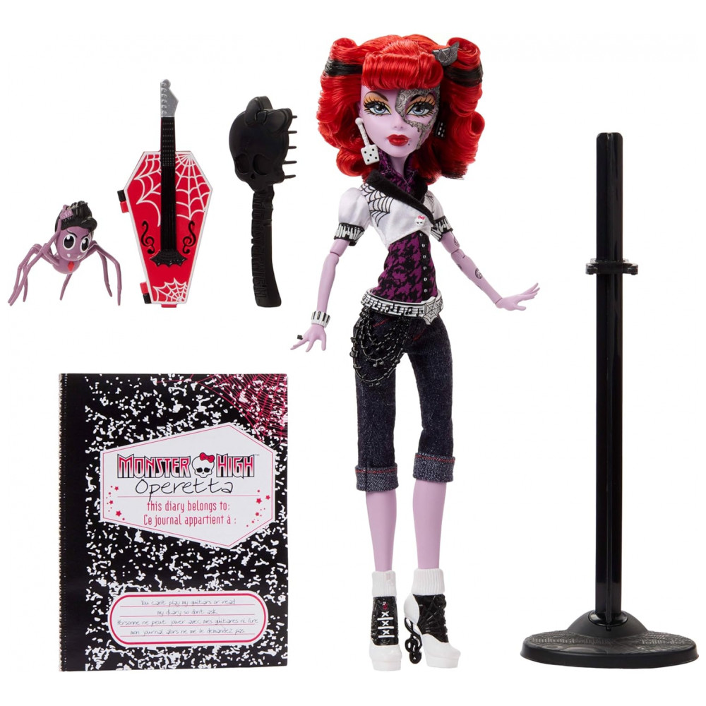 Boneca Monster High Boo-riginal Creeproduction – Edição Repro Gen 1 com Acessórios - Imagem 7