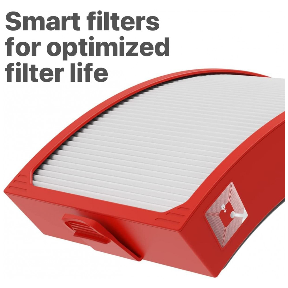 Purificador de Ar Inteligente IQAir Atem X para Ambientes Grandes de até 153m² Controle via App WiFi Filtros HyperHEPA contra Fumaça de Incêndios Fl - Imagem 8