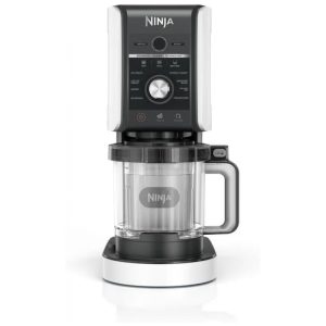 Máquina de Sorvete Ninja CREAMi MAX 9-em-1 Capacidade XL 15 Quartos Prata 9 Funções 2 Recipientes 710 ml NC550 110V