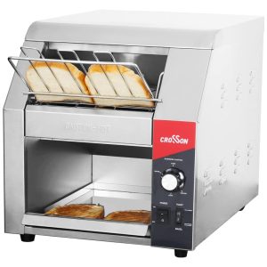 Torradeira de Esteira Crosson Certificada ETL 450 fatias por hora Torradeira Comercial