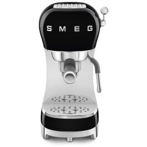 Cafeteira Espresso Smeg 15 Bar Bico de Vapor Filtro Inox Aquecedor Xícaras Controles Manuais