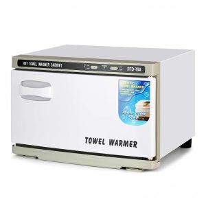 Aquecedor de Toalha Elétrico para Barbearia e Salão de Beleza 16L 110V Artist hand Branco