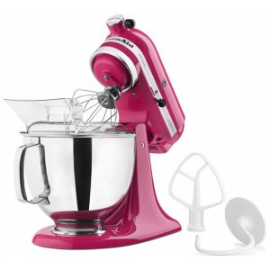Batedeira Artisan Series KitchenAid 325W 45L Rosa Escuro 110V