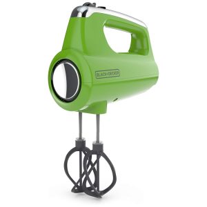 Batedeira de Mão com 5 Velocidade Acessórios e Capa 250W 110v BLACKDECKER MX600L Verde