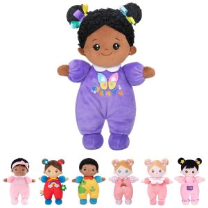 Boneca de Bebê de Pelúcia OUOZZZ para Meninas - Brinquedo Macio Seguro e Ideal para Desenvolver a Autoconfiança
