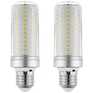 RA RAYHOO Lâmpadas LED 12W Equivalente a 100-150W Incandescente Base E26/E27 1800 Lumens Luz Branca Quente 3000K Não Dimável Kit com 2 unidades