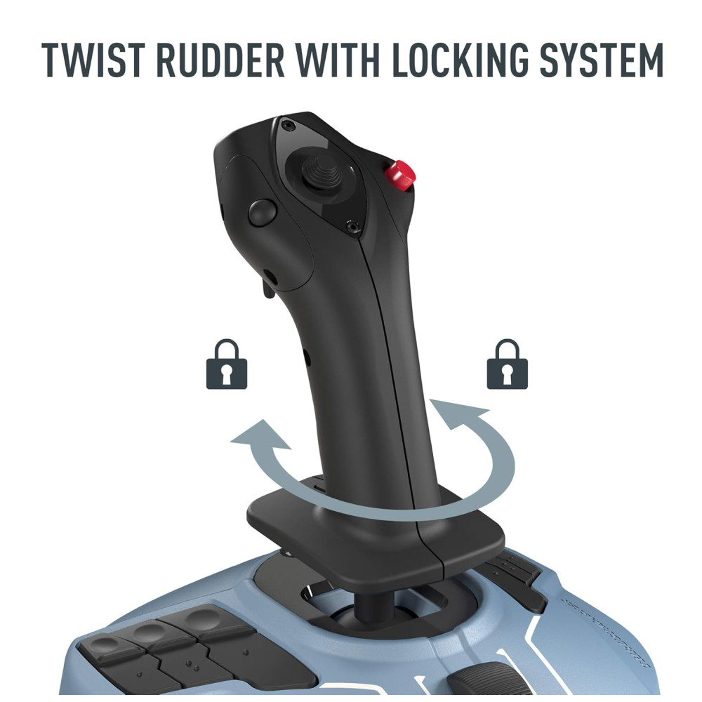 TCA Joysticks com Tecnologia Magnética Edição Airbus PC Windows THRUSTMASTER 2960844 Azul - Imagem 5