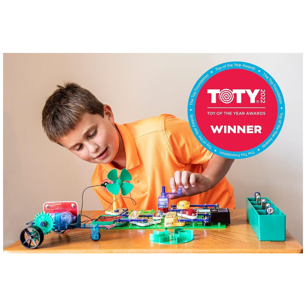 Snap Circuits SCG-225 Green Energy – Kit Educacional de Eletrônica e Energias Renováveis para Crianças a Partir de 8 Anos - Imagem 3