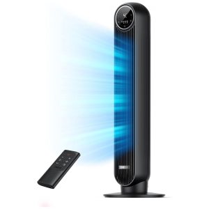 Ventilador de Torre com 4 Velocidades 4 Modos e Temporizador de 8 Horas 110V 42W Dreo Preto
