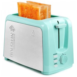 Torradeira Elétrica 2 Fatias com 7 Níveis de Tostagem 110V Holstein Housewares Verde