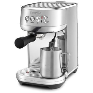 Cafeteira Elétrica Expresso 15Bar 1560W com Painel de Controle 110v BREVILLE BES500BSS1BUS1 Prateado