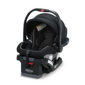 Cadeirinha de Bebê Graco SnugLock com TrueShield de Proteção Lateral contra Impactos Indicada para Bebês até 158 kg Cinto de Segurança ou Latch.