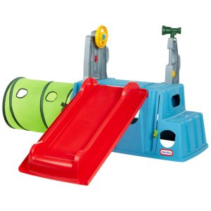 Playground Interativo Escale Deslize e Rasteje para Ambientes Internos e Externos e 2 Crianças Little Tikes Colorido